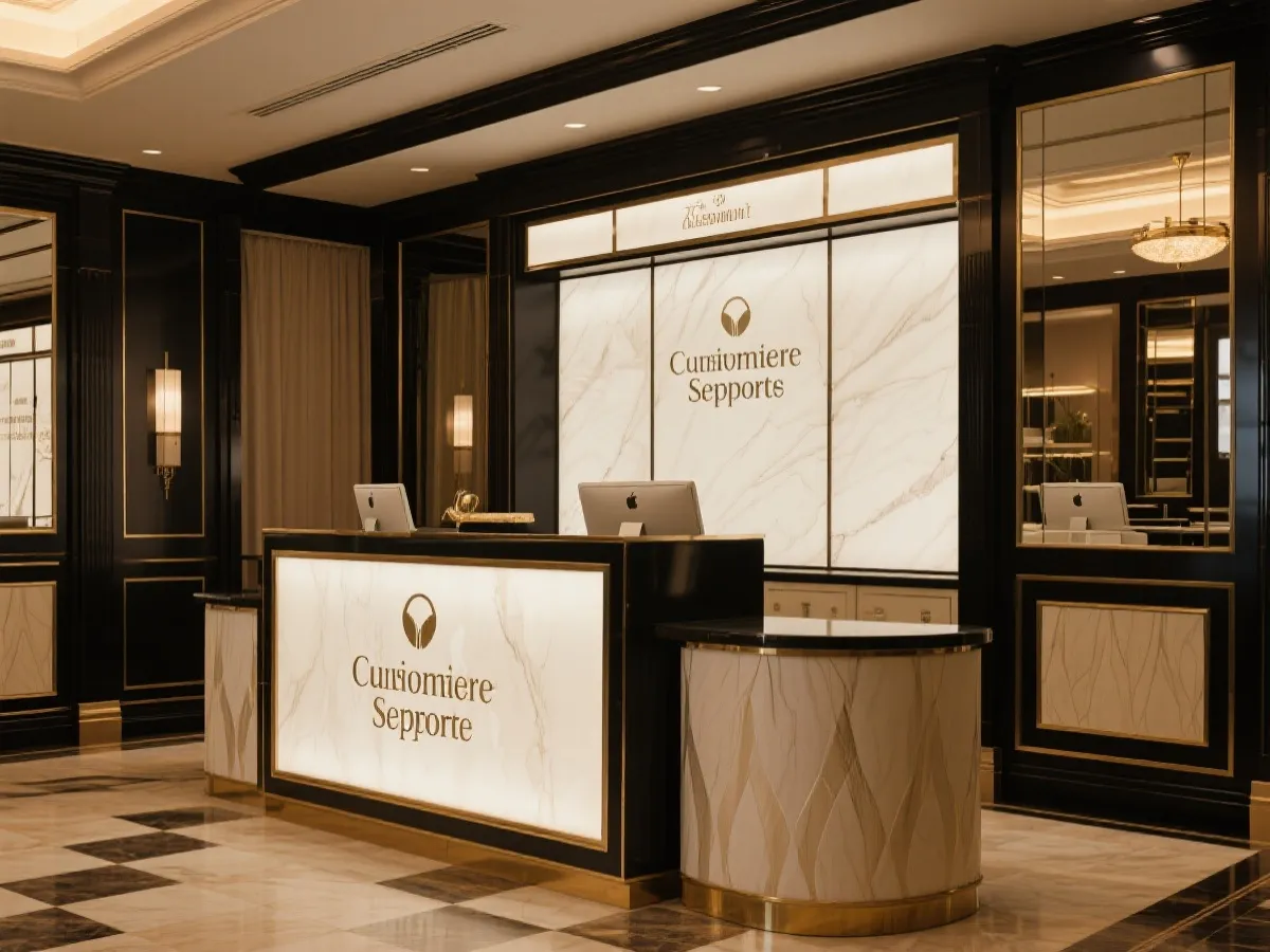 高端會員支援服務場景示意